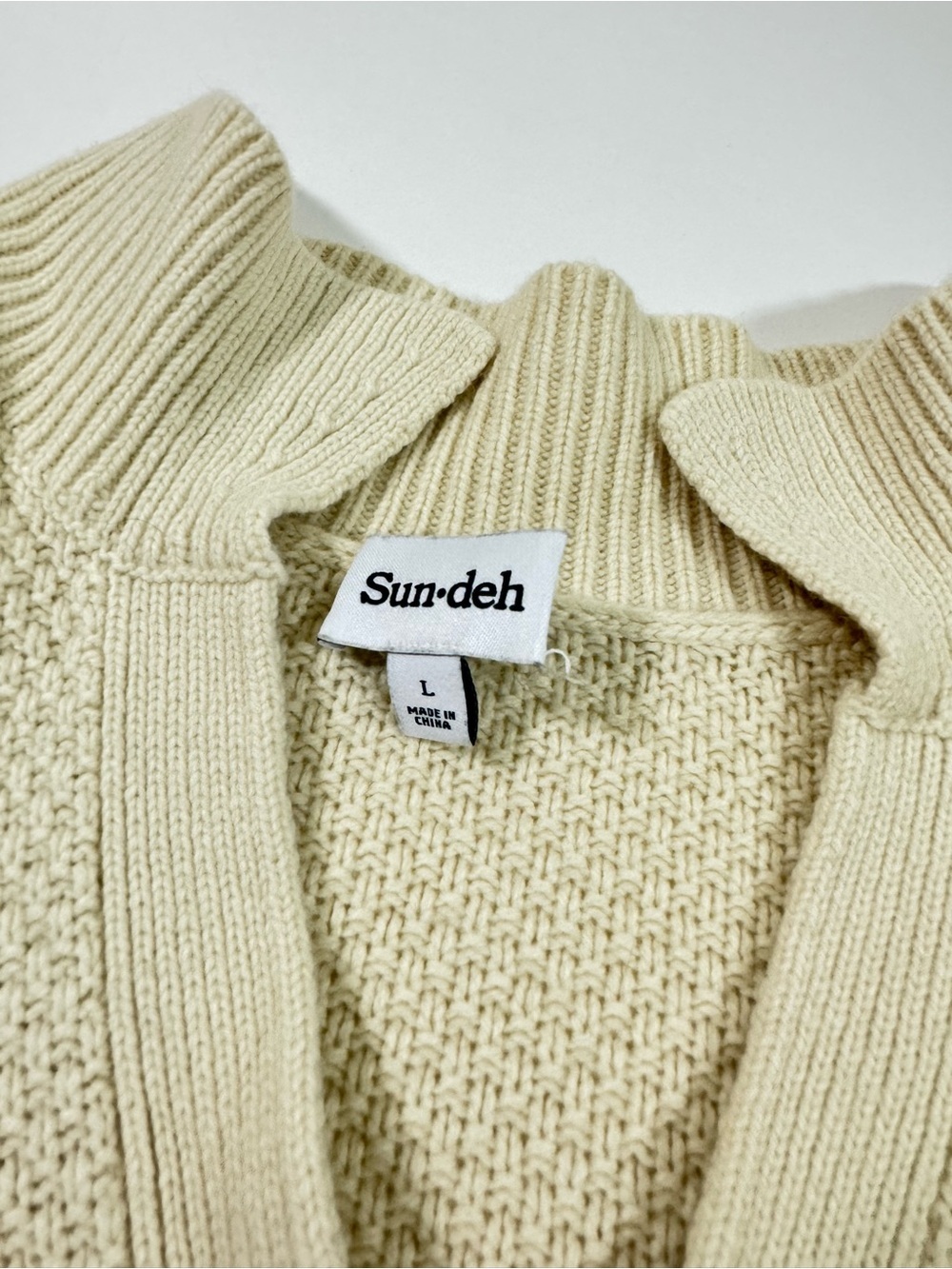 Sunday Best Aritzia Lottie Sweater Ivory - Picture 6 of 9